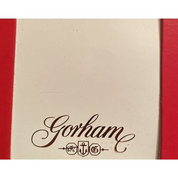 GORHAM Lead Crystal Teddy Bear Christmas Holiday Ornament Vintage Germany NOB - Picture 9 of 9